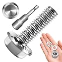 M10 x 30mm (10 Sets) M10x1.5 Bolt Flanged Hex Head Nuts and Bolts, M10 Flange Hexagon Screws with Nuts and Washers, 304 Stainless Steel 18-8 Metric Bolt Assortment, DIN 6921, by Mywish