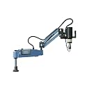 M12-M48 Electric Tapping Machine with AUTO Spray Oil System Vertical Type 14pcs ISO standard Tap Collets 1200mm Electric Tapper Machine 0-125RPM/min 360 Degree Flexible Tapping Arm