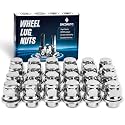 24 pcs M12x1.25 Lug Nuts 13/16" 21mm Hex 1.46x1.18
