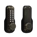Lockey USA M230AB Mechanical Keyless Deadlocking Latch in Antique Bronze