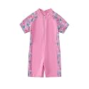 M2C Boys Girls One Piece Water Sport Short Swimsuit UPF 50+ Rash Guard
