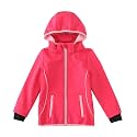 M2C Girls Hooded Fleece Lined Waterproof Windproof Jacket