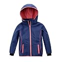 M2C Girls Hooded Fleece Lined Waterproof Windproof Jacket