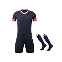 M2C Kids Soccer Uniform Athletic Jersey Shorts Socks Set
