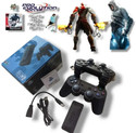 M33 GameStick 2.4G Wireless Controller, 4K HD Built-in 30k+ Retro Games A7 Black Edition
