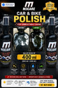 M3CARE Liquid Car Polish for Exterior Dashboard