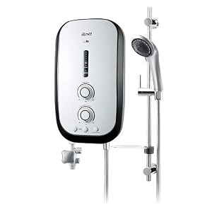 m5i series shower water heater 35kw with booster pump multicolour