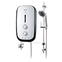 M5i Series Shower Water Heater, 3.5kW with Booster Pump (Multicolour)