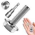 M6x1.0 Bolt (10 Sets) M6 x 20mm Flanged Hex Head Nuts and Bolts, M6 Flange Hexagon Screws with Nuts and Washers, 304 Stainless Steel 18-8 Metric Bolt Assortment, DIN 6921, By Mywish