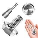 M6x1.0 Bolt (10 Sets) M6 x 12mm Flanged Hex Head Nuts and Bolts, M6 Flange Hexagon Screws with Nuts and Washers, 304 Stainless Steel 18-8 Metric Bolt Assortment, DIN 6921, By Mywish