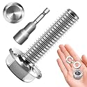 M6x1.0 Bolt (10 Sets) M6 x 25mm Flanged Hex Head Nuts and Bolts, M6 Bolt Flange Hexagon Screws with Nuts and Washers, 304 Stainless Steel 18-8 Metric Bolts, DIN 6921, By Mywish