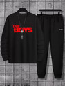 M7 By Metronaut Printed Men Track Suit