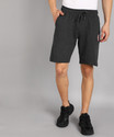 M7 By Metronaut Solid Men Grey Sports Shorts