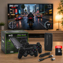 M8 Pro 4K Ultra HD Retro HDMI Game K4 Stick 64GB Dual Wireless Controller with Game and Expansion Pack