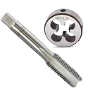 M8 x 1.25 Tap and Die Set, Metric Right-Hand M2 HSS M8x1.25 Tap Die Set