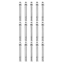 DTGN M8x100 Hex Expansion Bolts 304 Stainless Steel for Concrete 50Pcs