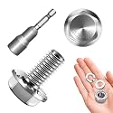 M8 x 16mm (10 Sets) M8x1.25 Bolt Flanged Hex Head Nuts and Bolts, M8 Bolt Flange Hexagon Screws with Nuts and Washers, 304 Stainless Steel 18-8 Metric Screw Assortment, DIN 6921, By Mywish