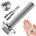 M8 x 35mm (10 Sets) M8x1.25 Bolt Flanged Hex Head Nuts and Bolts, M8 Flange Hexagon Screws with Nuts and Washers, 304 Stainless Steel 18-8 Metric Bolt Assortment, DIN 6921, By Mywish
