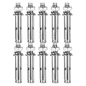 DTGN M8x60 Expansion Bolts 304 Stainless Steel for Concrete 10Pcs
