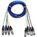 MA 4 Channel Snake Cable XLR Male
