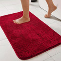 MAA HOME CONCEPT Microfiber Floor Mat (Red, Medium)