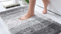 MAA HOME CONCEPT Microfiber Floor Mat (Grey 2, Medium)