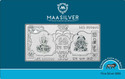 MAA SILVER Fine Silver Laxmi Ganesh Currency Bar with 999 Purity S 999 10 g Silver Coin