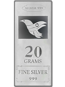 maa silver plain s 999 20 g silver coin