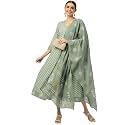 Maaesa Anarkali Kurta Dupatta Set for Women