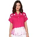Maaesa Hand Dyed Rayon Top for Women