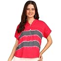 Maaesa Hand Dyed Rayon Top for Women