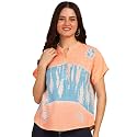 Maaesa Hand Dyed Rayon Top for Women