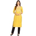 Maaesa Printed Cotton Kurta for Women
