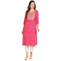 Maaesa Printed Cotton Kurta for Women
