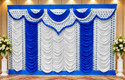 MAAJABDAMBATENT Royal Blue White Designer Tent