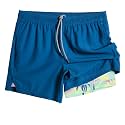 maamgic Mens 5" Gym Running Shorts for Men 2 in 1 Quick Dry Workout Athletic Shorts