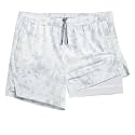 maamgic Mens 5" Gym Running Shorts for Men 2 in 1 Quick Dry Workout Athletic Shorts
