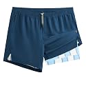 maamgic Mens 5" Gym Running Shorts for Men 2 in 1 Quick Dry Workout Athletic Shorts