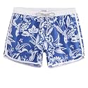 maamgic Mens Boys Short 80s 90s Vintage Swim Trunks with Mesh Lining Quick Dry Swim Suits Board Shorts