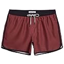 maamgic Mens Boys Short 80s 90s Vintage Swim Trunks with Mesh Lining Quick Dry Swim Suits Board Shorts