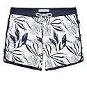 maamgic Mens Boys Short 80s 90s Vintage Swim Trunks with Mesh Lining Quick Dry Swim Suits Board Shorts