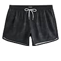 maamgic Mens Boys Short 80s 90s Vintage Swim Trunks with Mesh Lining Quick Dry Swim Suits Board Shorts