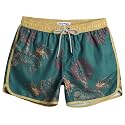 maamgic Mens Boys Short 80s 90s Vintage Swim Trunks with Mesh Lining Quick Dry Swim Suits Board Shorts