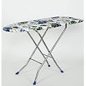 Maanit Wooden Heavy Self Standing Ironing Board/Table 18 Inch | Foldable Portable Iron Board with Iron Stand | Strong Stable Base for Home Use