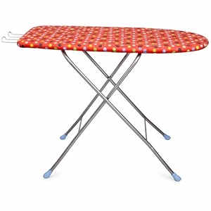 maanit wooden heavy self standing ironing boardtable 18 inch  foldable portable iron board with iron stand  strong stable base for home use
