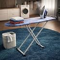 Maanit Wooden Heavy Self Standing Ironing Board/Table 18 Inch | Foldable Portable Iron Board with Iron Stand | Strong Stable Base for Home Use