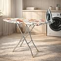 Maanit Wooden Heavy Self Standing Ironing Board/Table 18 Inch | Foldable Portable Iron Board with Iron Stand | Strong Stable Base for Home Use
