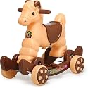 Maanit Rideons &amp; Wagons Non Battery Operated Ride On (Brown)