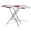 Maanit Wooden Heavy Self Standing Ironing Board/Table 18 Inch | Foldable Portable Iron Board with Iron Stand | Strong Stable Base for Home Use