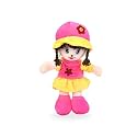 MABLE Addie Girl Rag Doll 35cm for Kid Huggable &amp; Adorable Plush for Toddlers | Baby Doll with Hat &amp; Skirt for Girls | Soft &amp; Cuddly Stuffed Toy for Babies | Made in India (Rani)